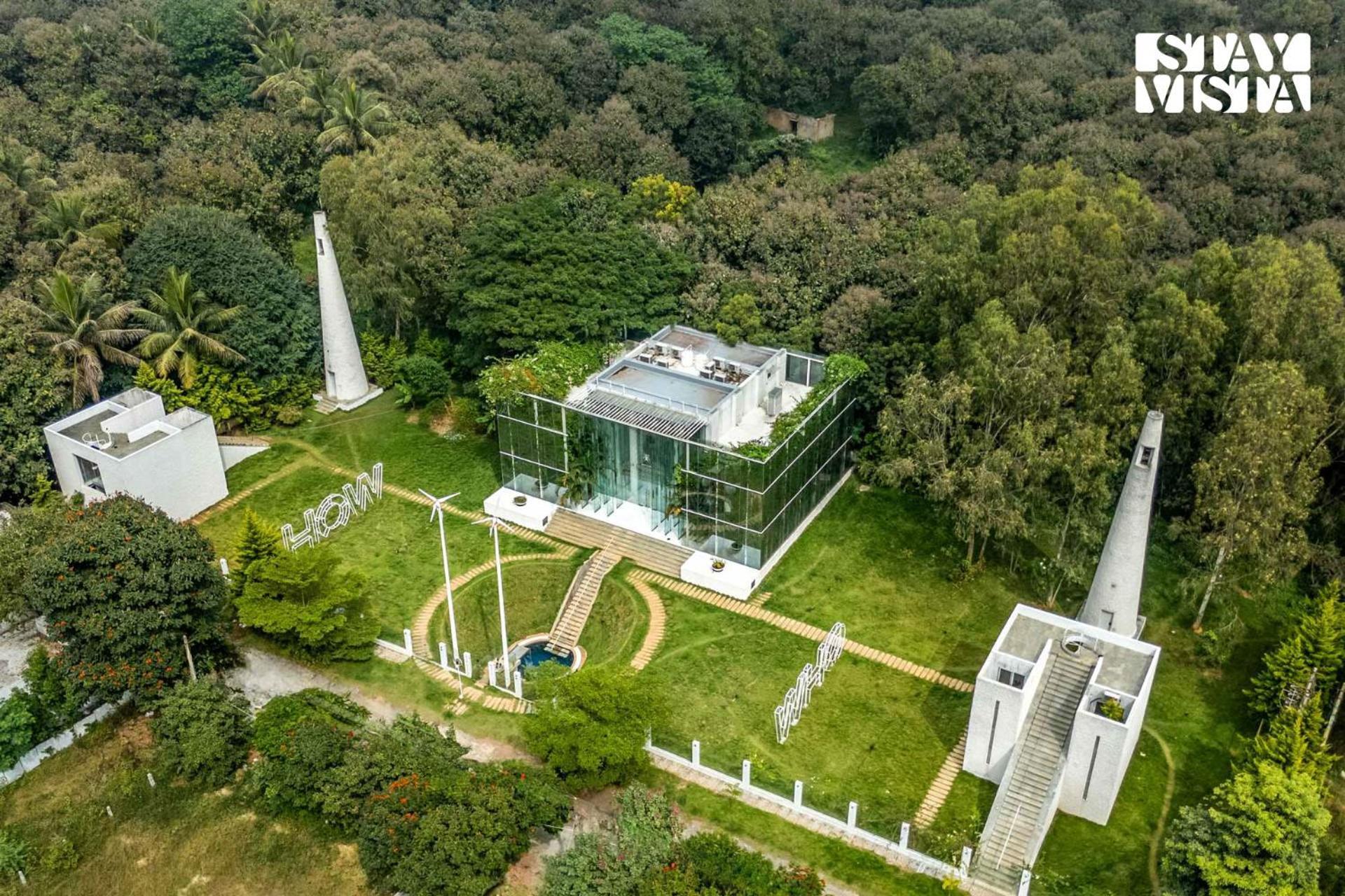 The Crystal Hall India'S Only All Glass Villa Bangalore Eksteriør billede